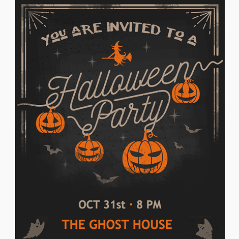 Halloween Party Invite 2